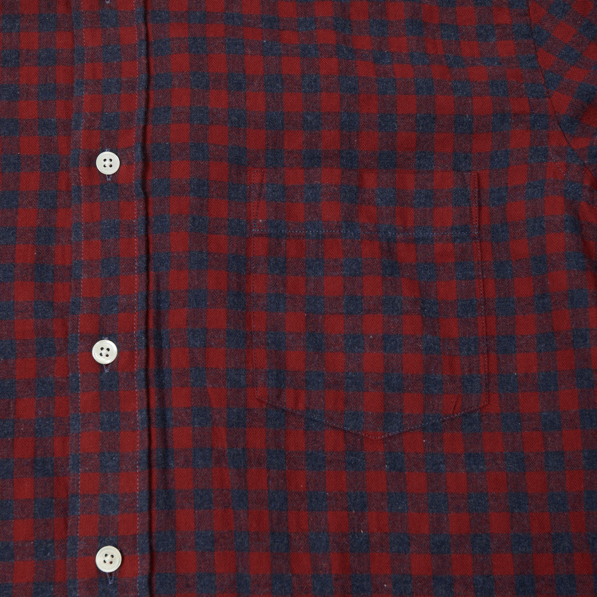 Hartford 'Paul' Gingham Shirt - Red
