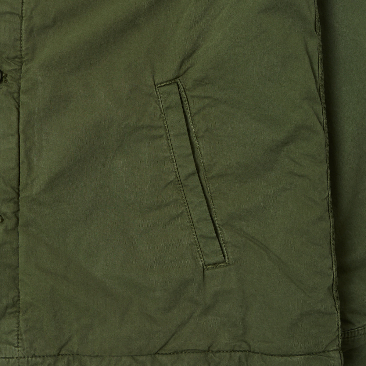 Hartford 'Jonah' Military Workers Jacket - Army Green