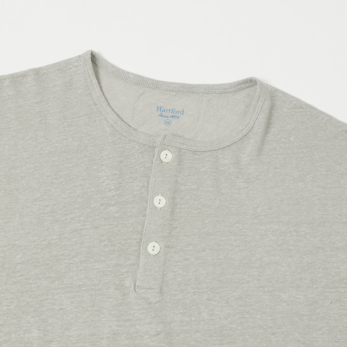 Hartford Linen Henley - Stone