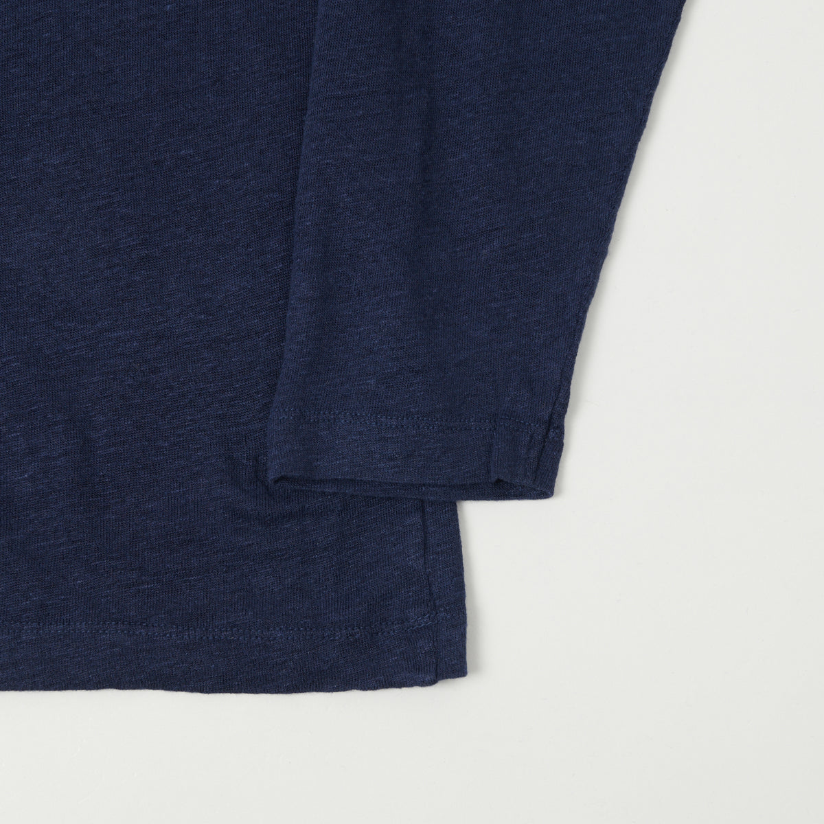 Hartford Linen Henley - Indigo