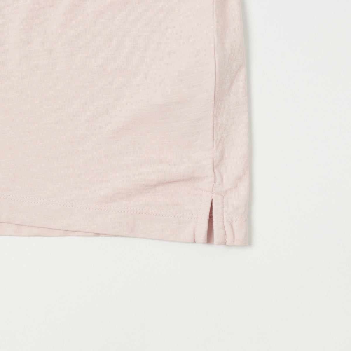 Hartford  Slub Jersey Polo Shirt - Faded Pink