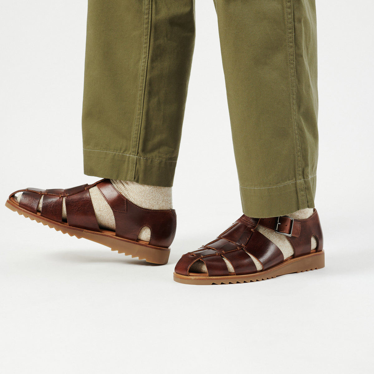 Paraboot Pacific Sport Sandal - Végétal Marron