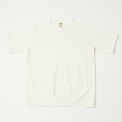 Jackman Dotsume Rib T-Shirt - Off White