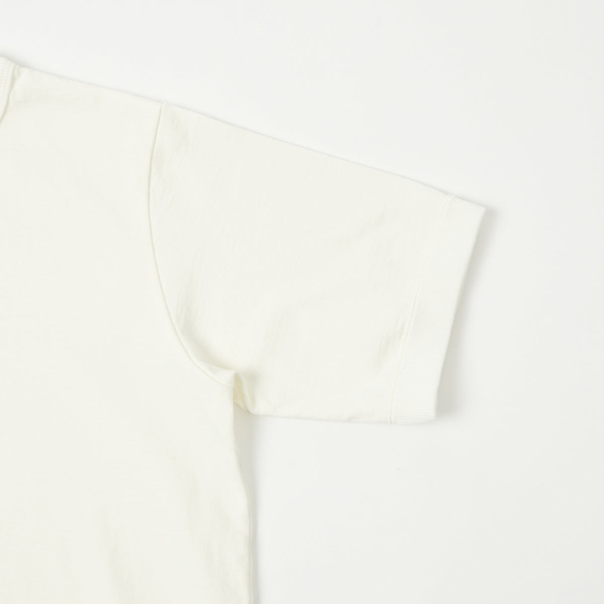 Jackman Dotsume Rib T-Shirt - Off White
