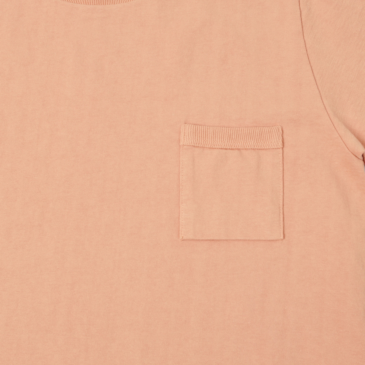 Jackman Dotsume Pocket T-Shirt - Coral