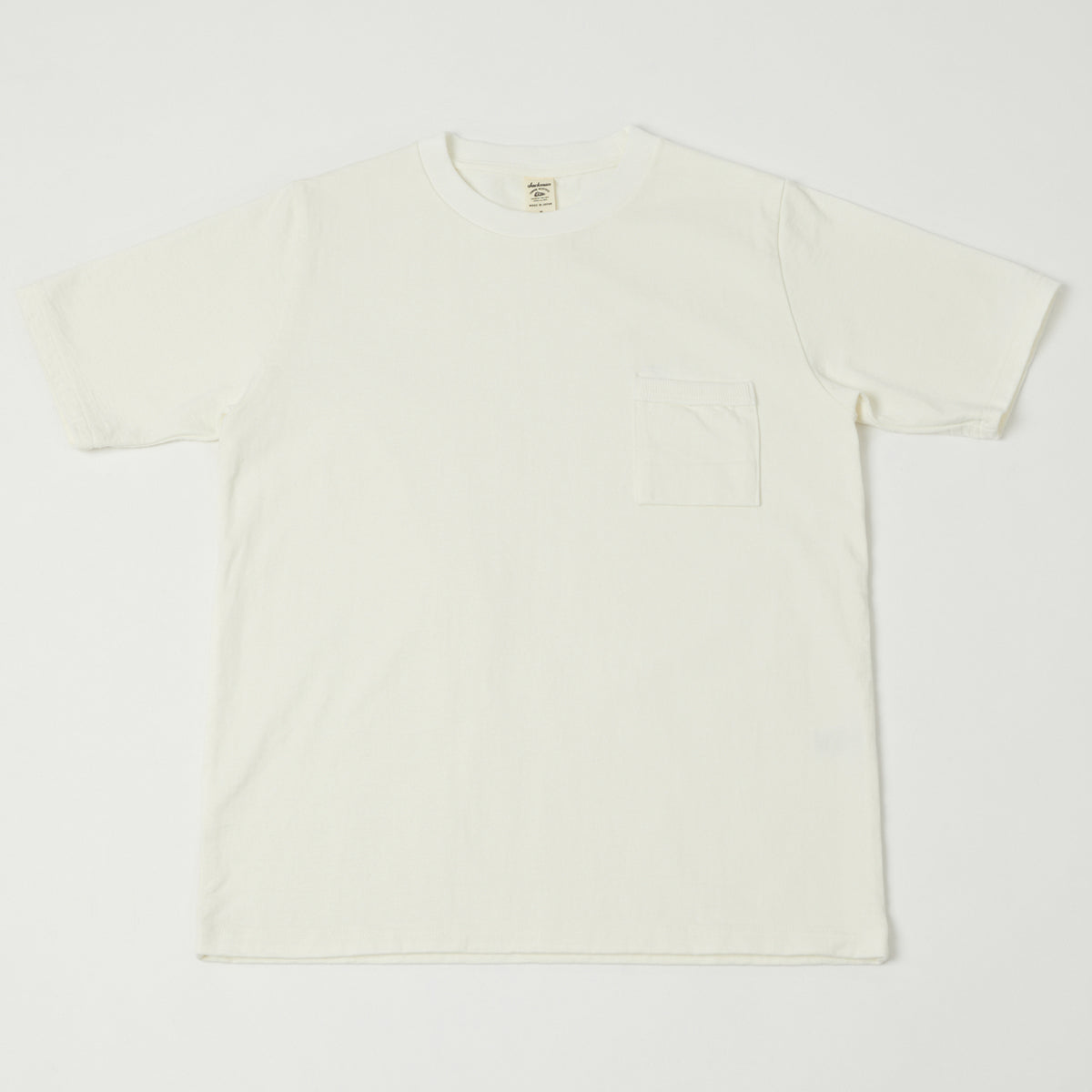 Jackman Dotsume Pocket T-Shirt - Off White