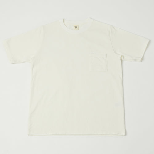 Jackman Dotsume Pocket T-Shirt - Off White