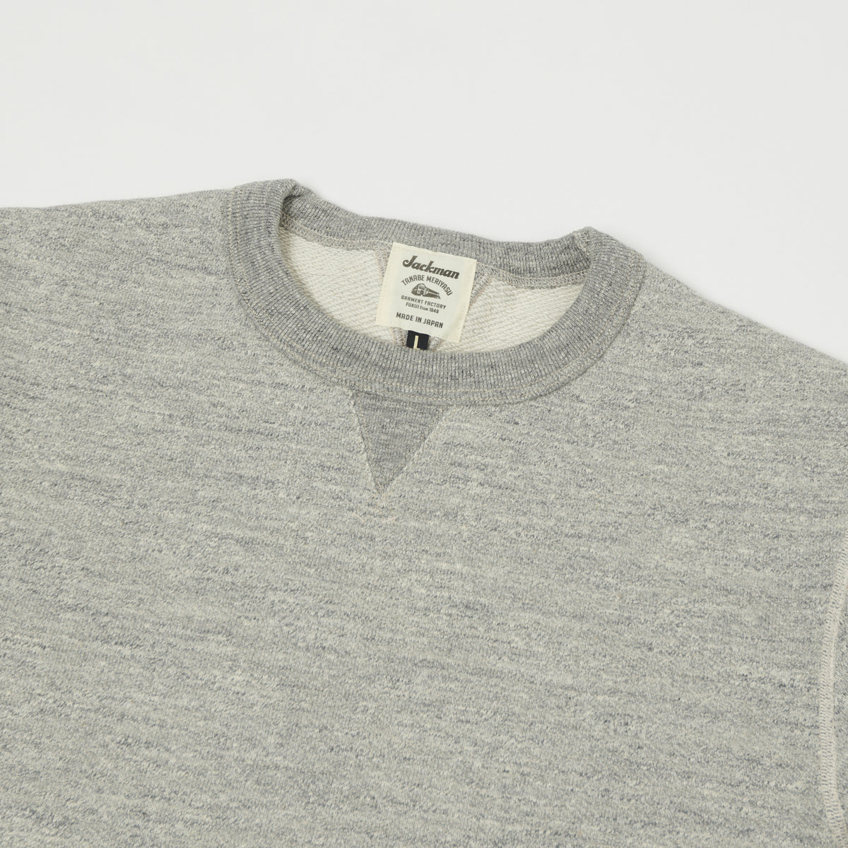 Jackman GG Crewneck Sweatshirt - Heather Grey