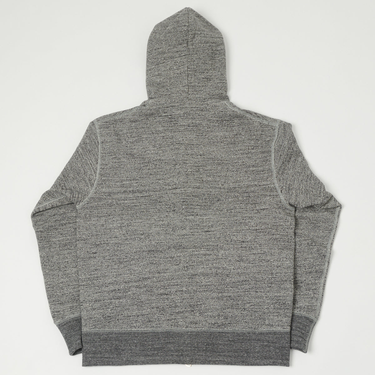 Jackman GG Zip Trough Sweat Parka - Charcoal