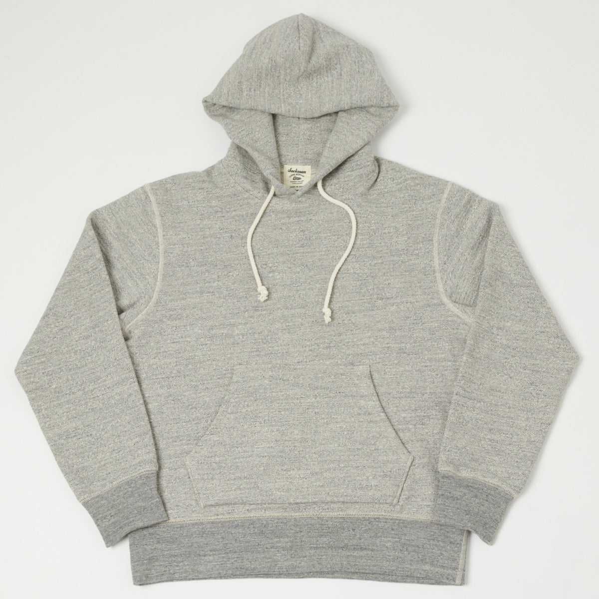 Jackman GG Pullover Sweat Parka - Heather Grey