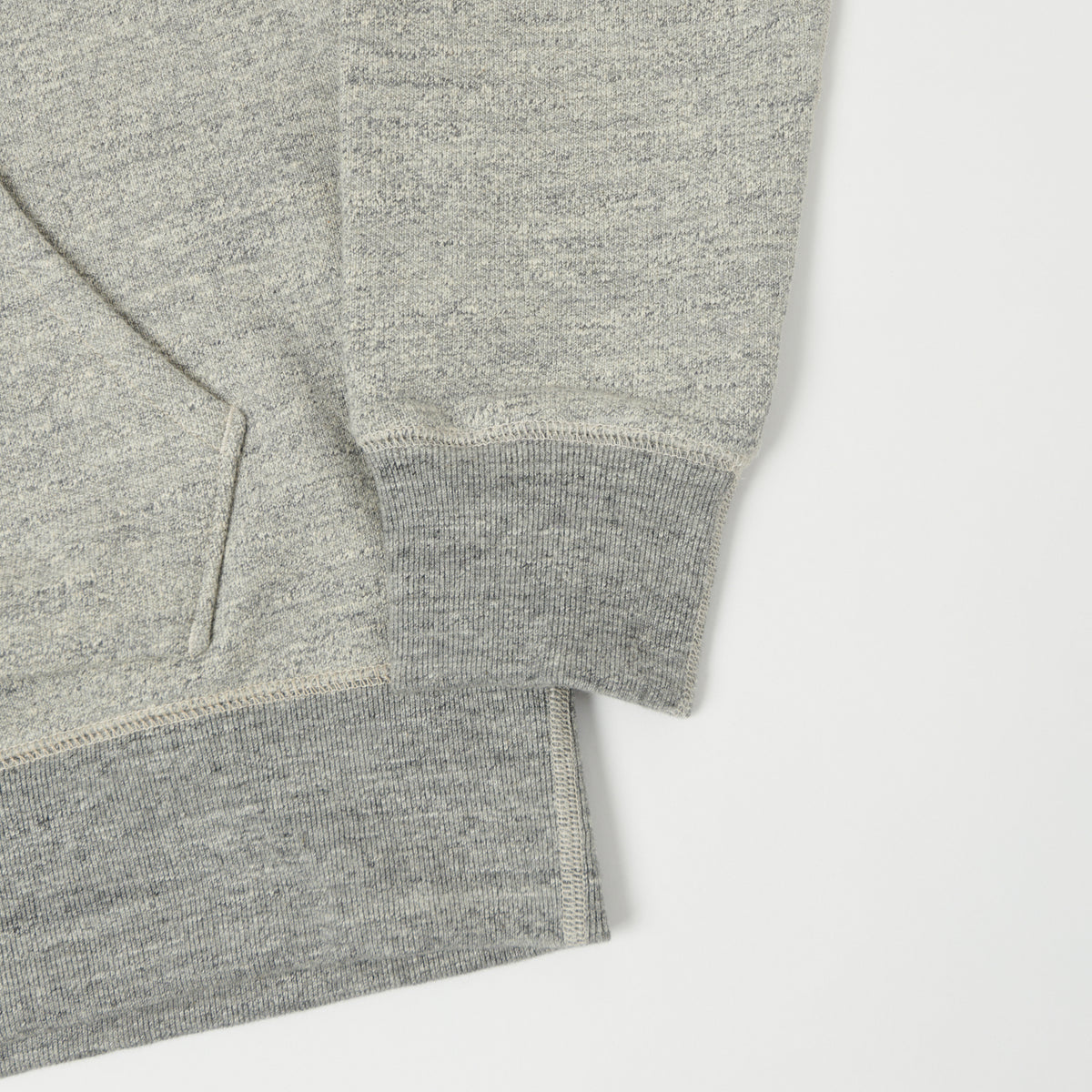Jackman GG Pullover Sweat Parka - Heather Grey