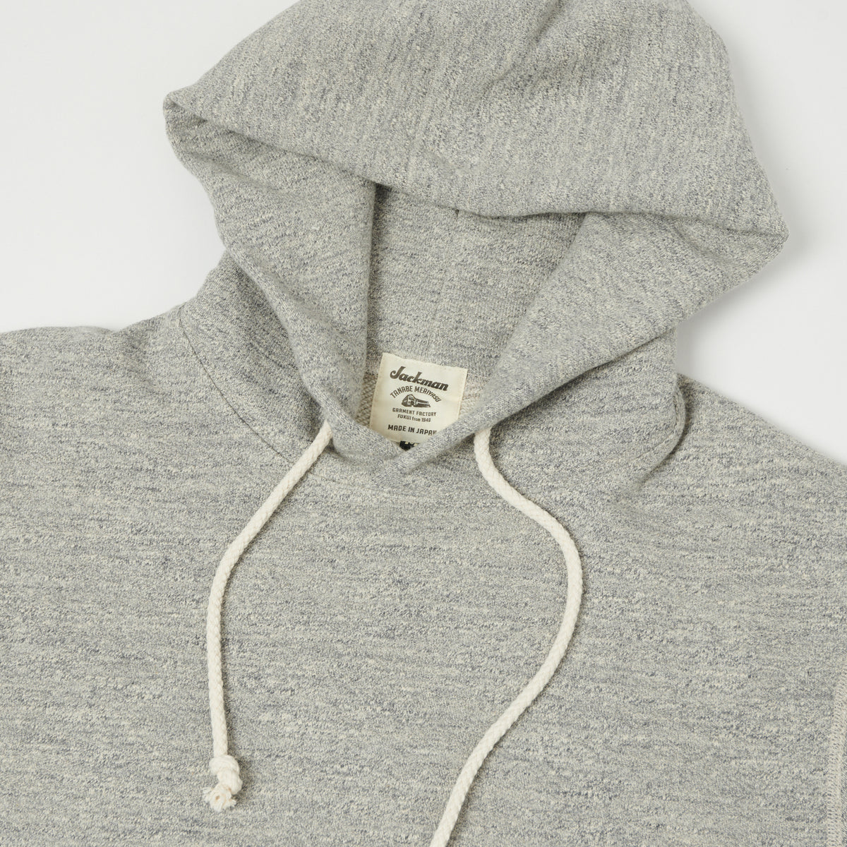 Jackman GG Pullover Sweat Parka - Heather Grey