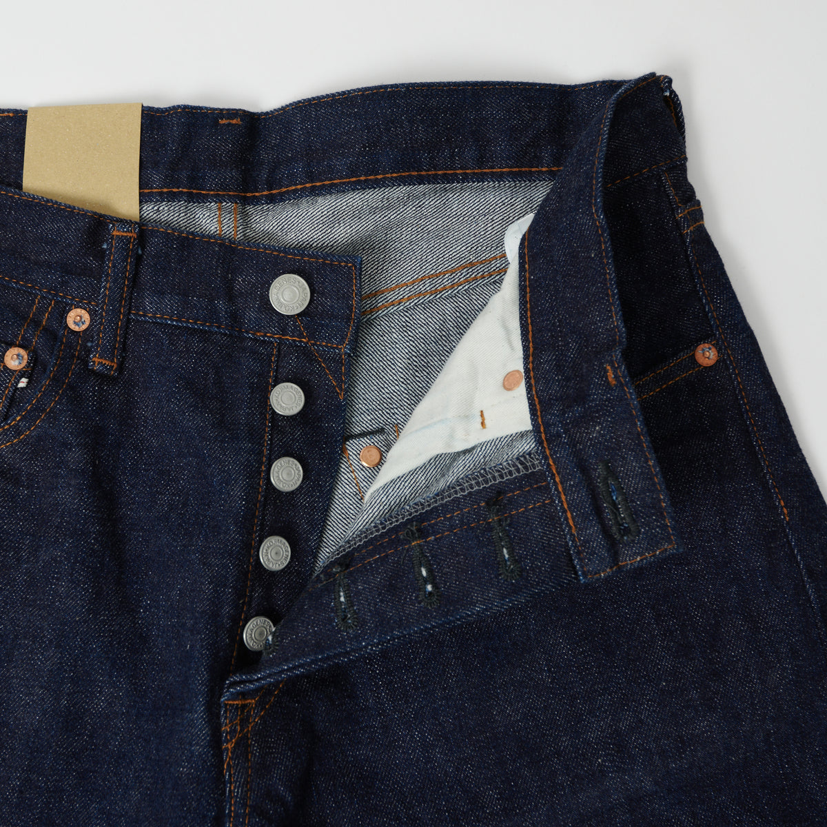Kojima Genes RNB-102S 15oz Slim Tapered Jean - One Wash
