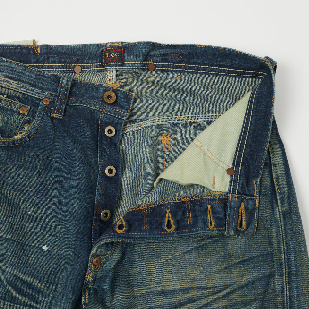 Lee Archives 1936 'Real Vintage Cowboy' 101B Wide Straight Jean - Heavy Wash