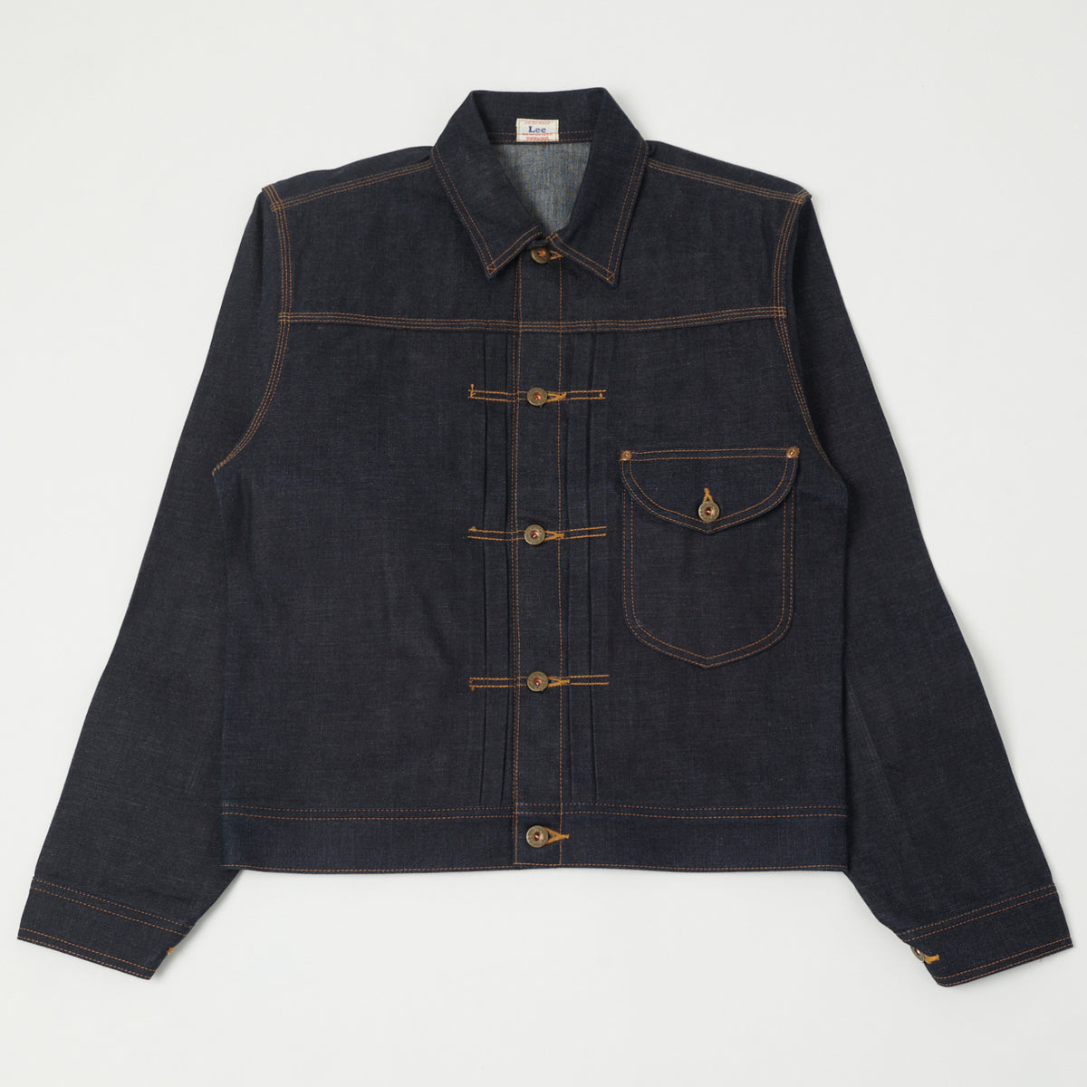 Lee Archives 1937 'Real Vintage Cowboy' 101J Denim Jacket - Raw