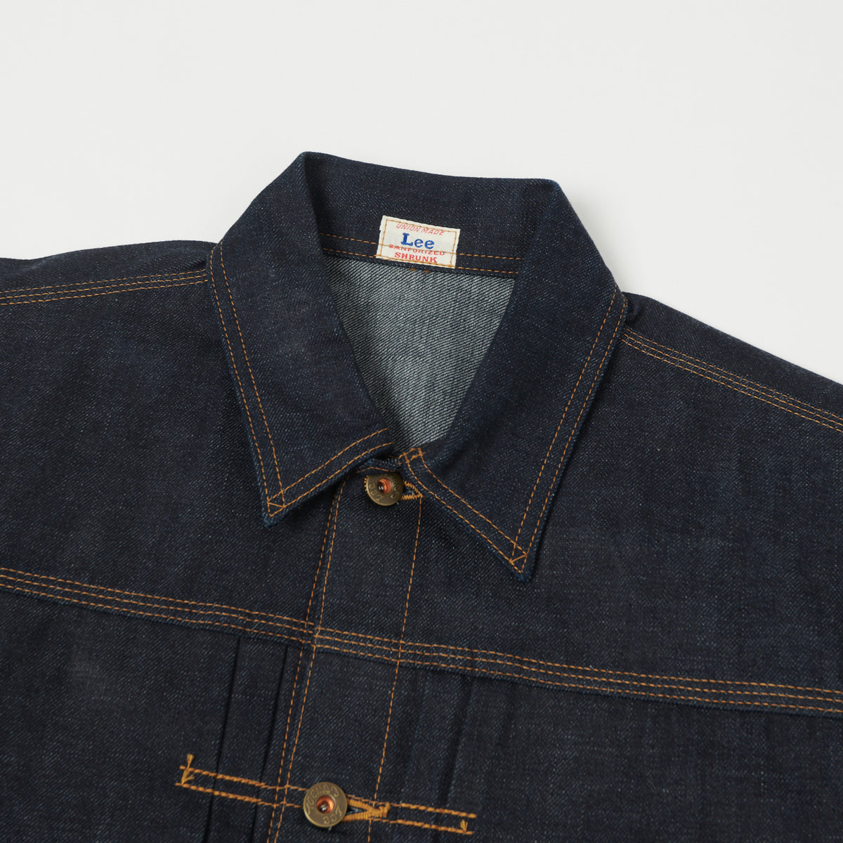 Lee Archives 1937 'Real Vintage Cowboy' 101J Denim Jacket - Raw