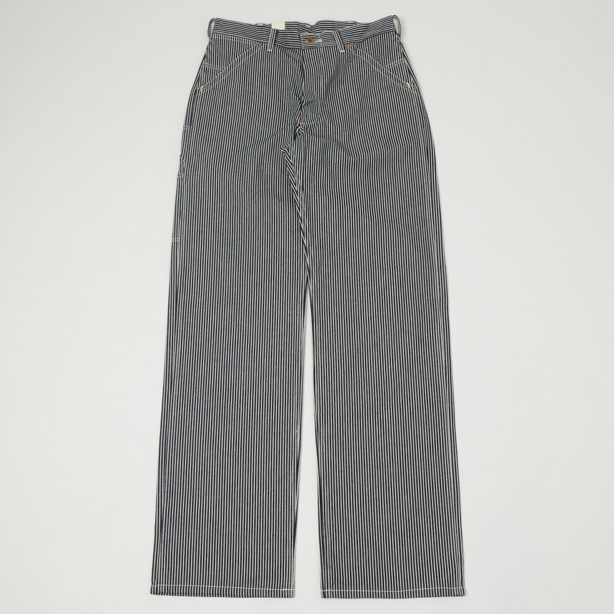 Lee Archives 1949 'Dungaree' 191B Wide Straight Trouser - Hickory Stripe Raw