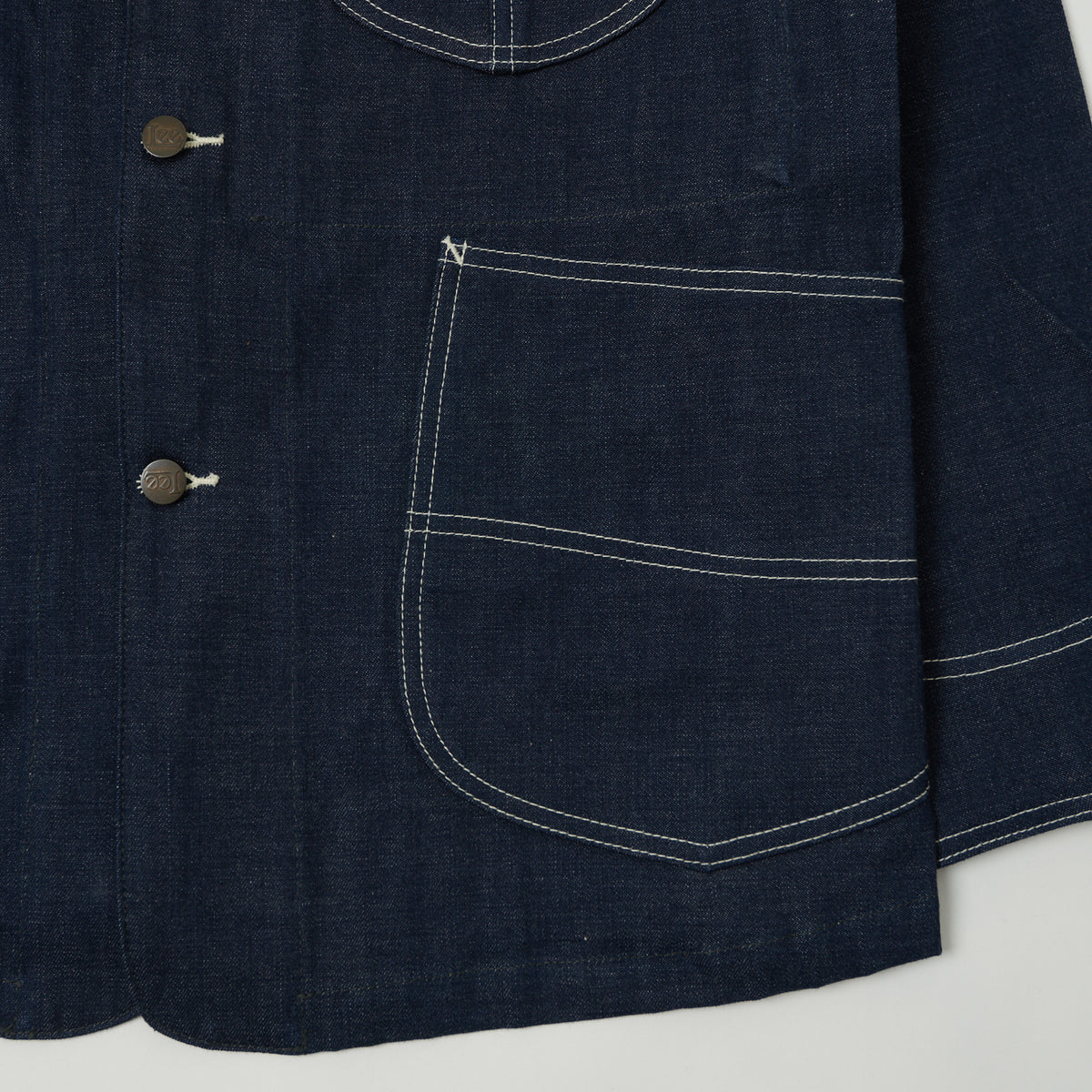 Lee Archives 1949 'Loco' Denim Coverall Jacket - Raw