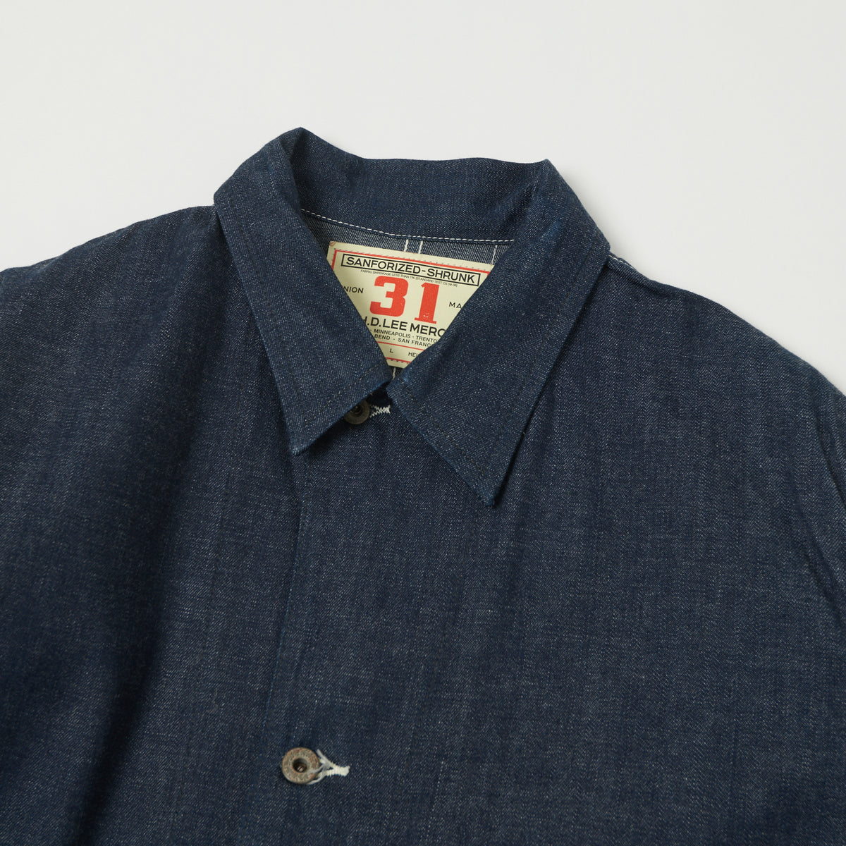 Lee Archives WWII 'Loco' Denim Coverall Jacket - Raw