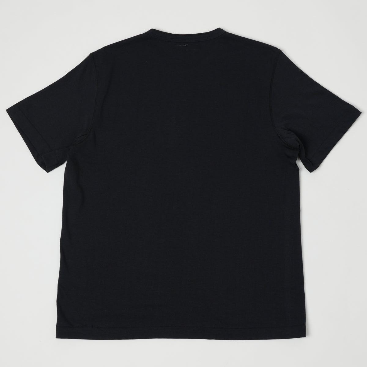 Merz b. Schwanen 'The Originals' 204SL Short Sleeve Henley - Charcoal