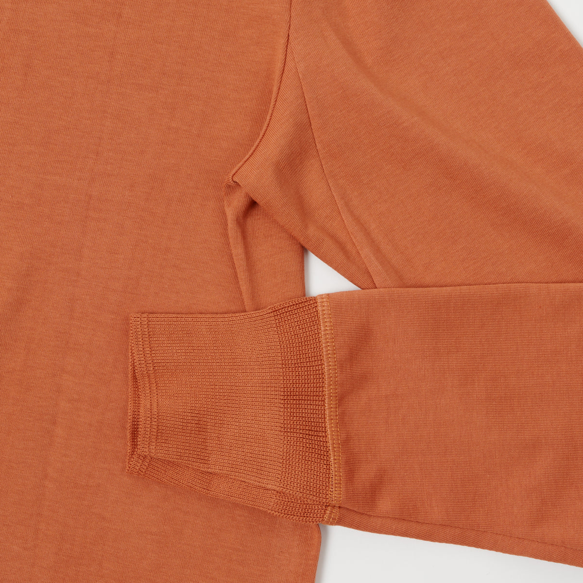 Merz b. Schwanen 'The Originals' 206 Long Sleeve Henley - Sunset