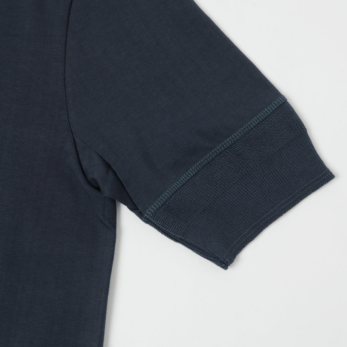 Merz b. Schwanen 'The Originals' 207 Short Sleeve Henley - Navy