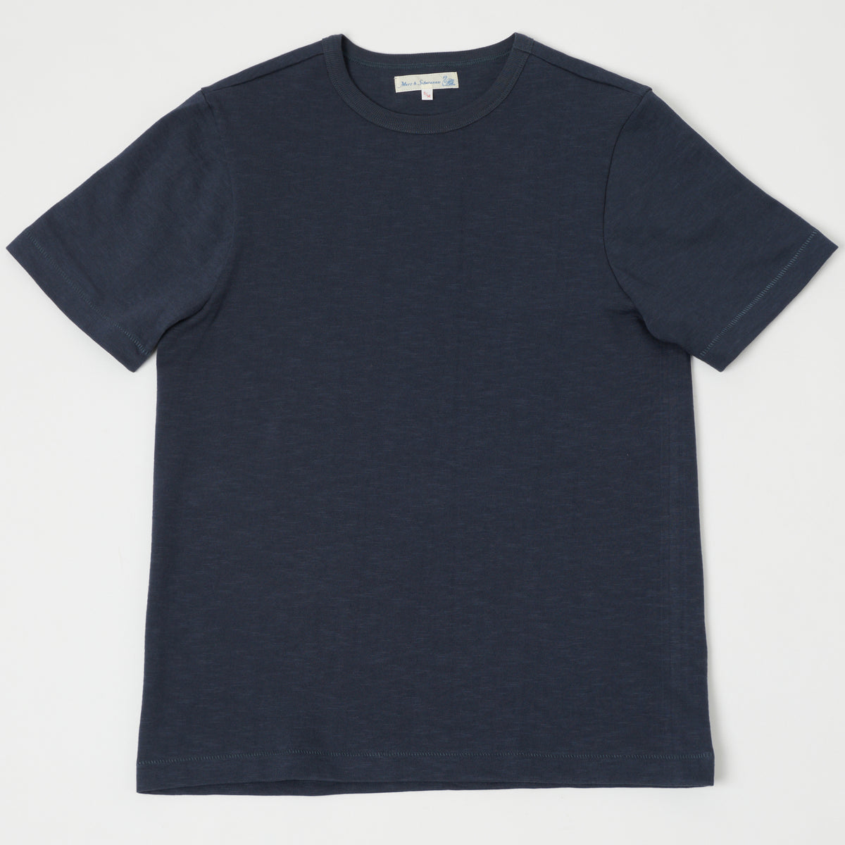 Merz b. Schwanen 'The Originals' 2S14 Relaxed Heavyweight T-Shirt - Navy