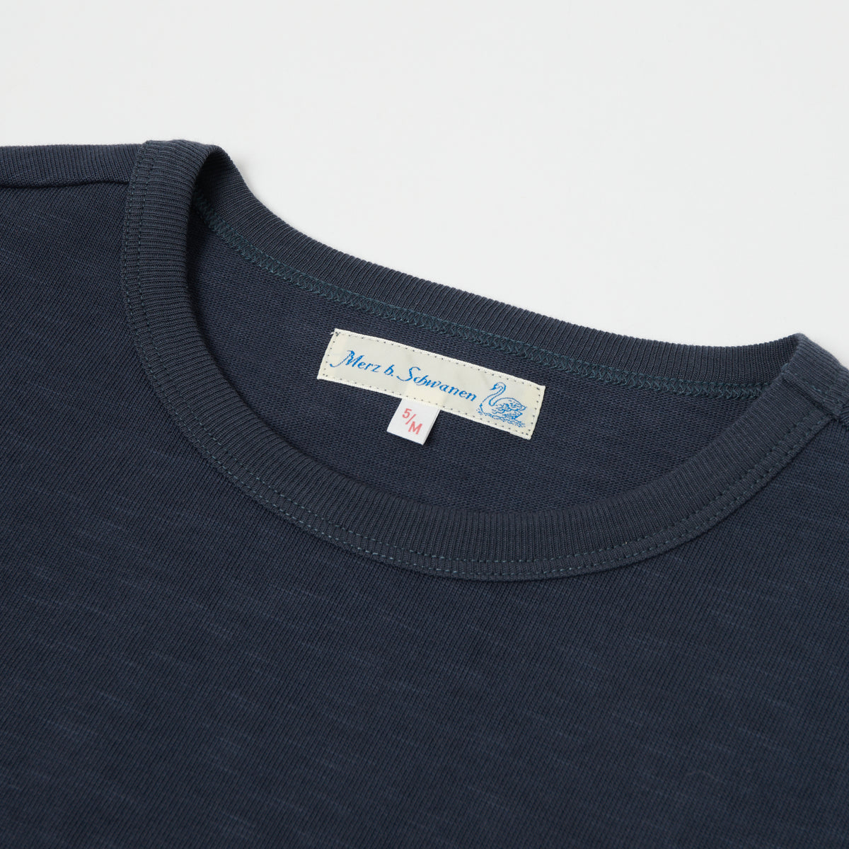 Merz b. Schwanen 'The Originals' 2S14 Relaxed Heavyweight T-Shirt - Navy