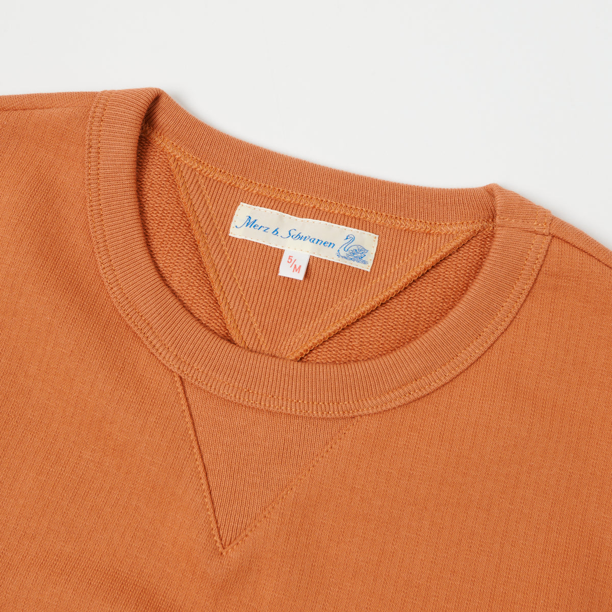 Merz b. Schwanen 'The Originals' 346 Crew Neck Sweatshirt - Sunset