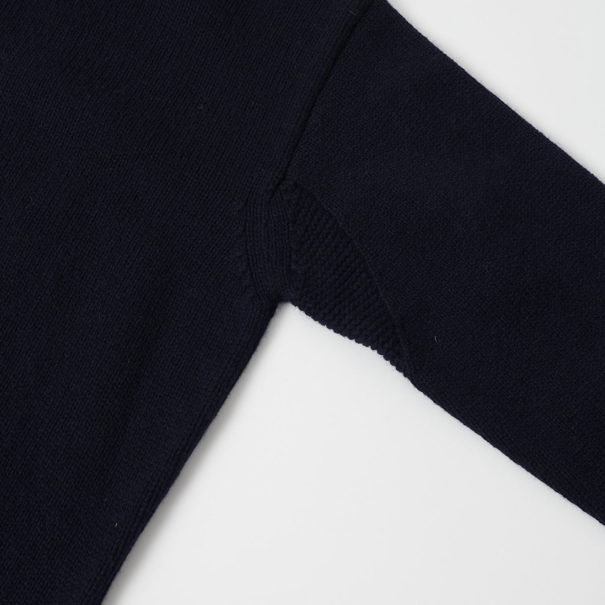 Merz b. Schwanen Wool Cashmere Knit Turtleneck - Dark Navy