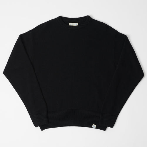 Merz b. Schwanen Recycled Cashmere Pullover - Deep Black