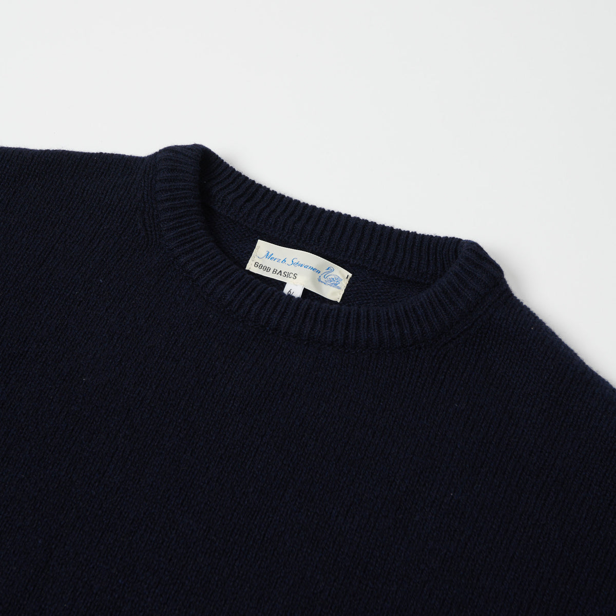 Merz b. Schwanen Recycled Cashmere Pullover - Dark Navy