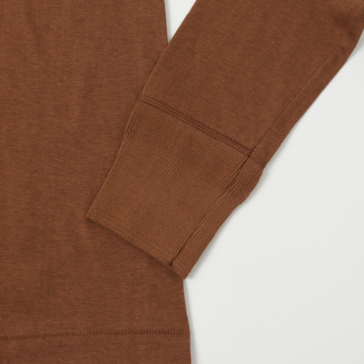 Merz b. Schwanen 'The Originals' 102 Loopwheel Henley Shirt - Tan