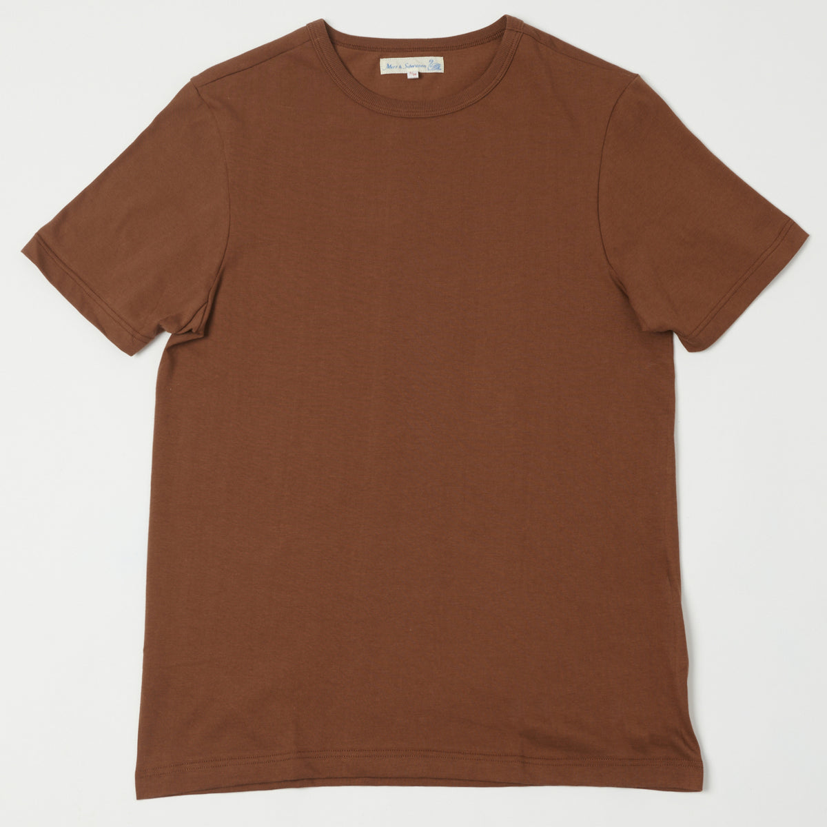 Merz b. Schwanen 'The Originals' 1950s Classic Lightweight T-Shirt - Tan
