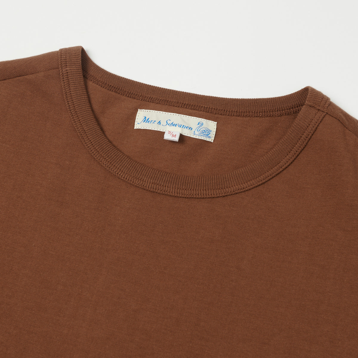 Merz b. Schwanen 'The Originals' 1950s Classic Lightweight T-Shirt - Tan