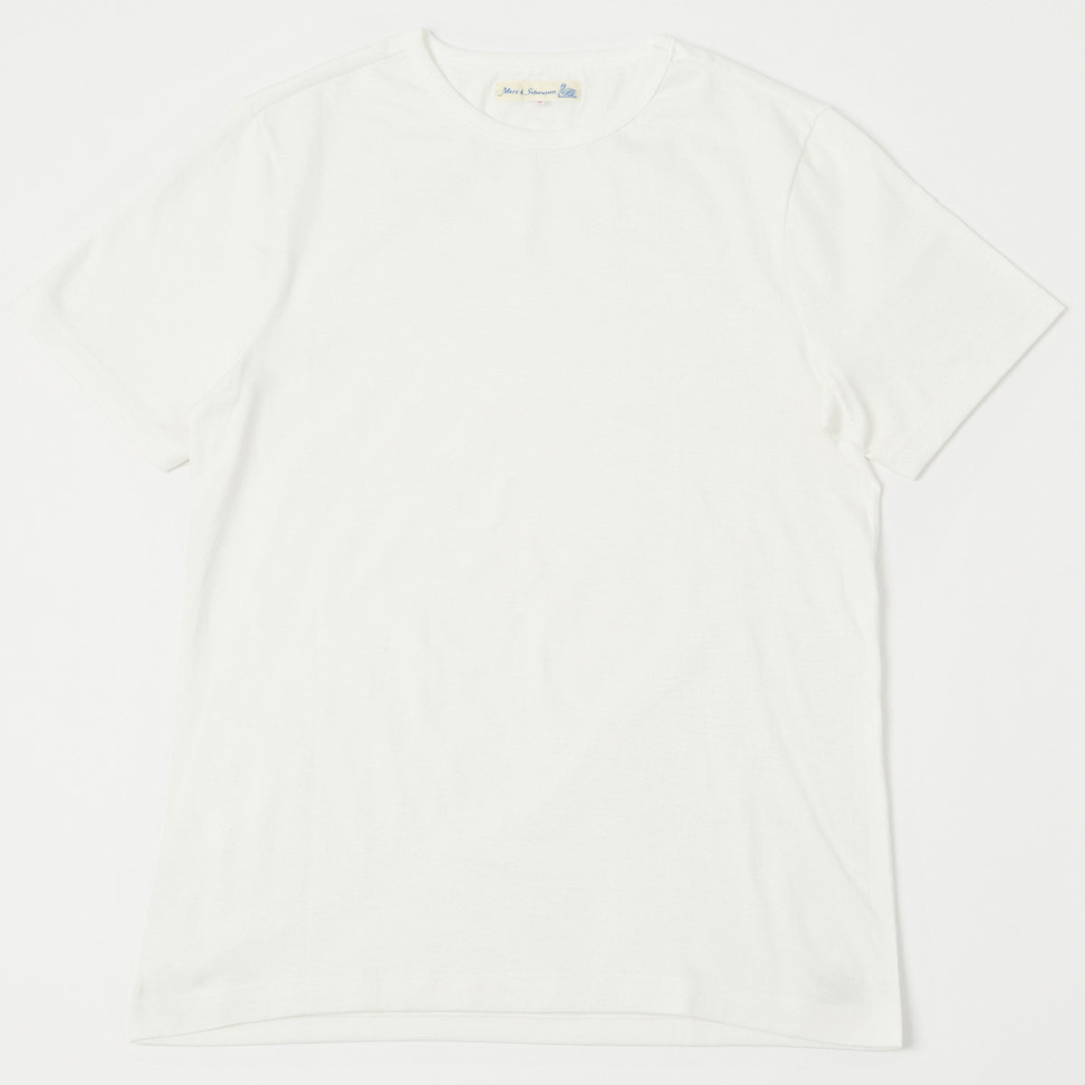 Merz b. Schwanen 'The Originals' 1950s Classic Lightweight T-Shirt - White