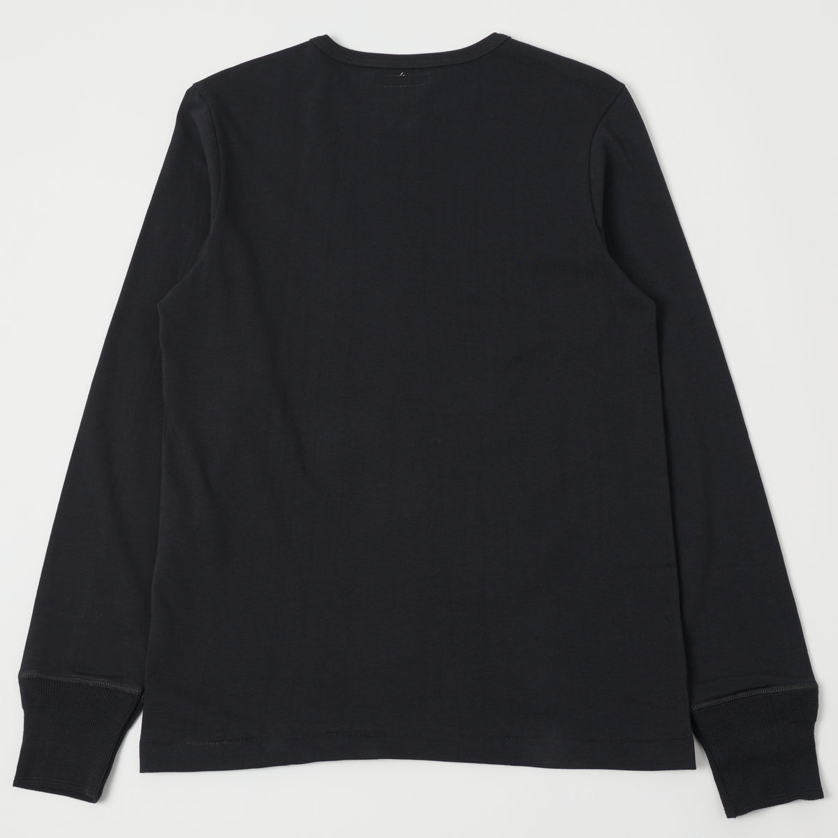 Merz b. Schwanen 'The Originals' 206 Long Sleeve Henley - Charcoal