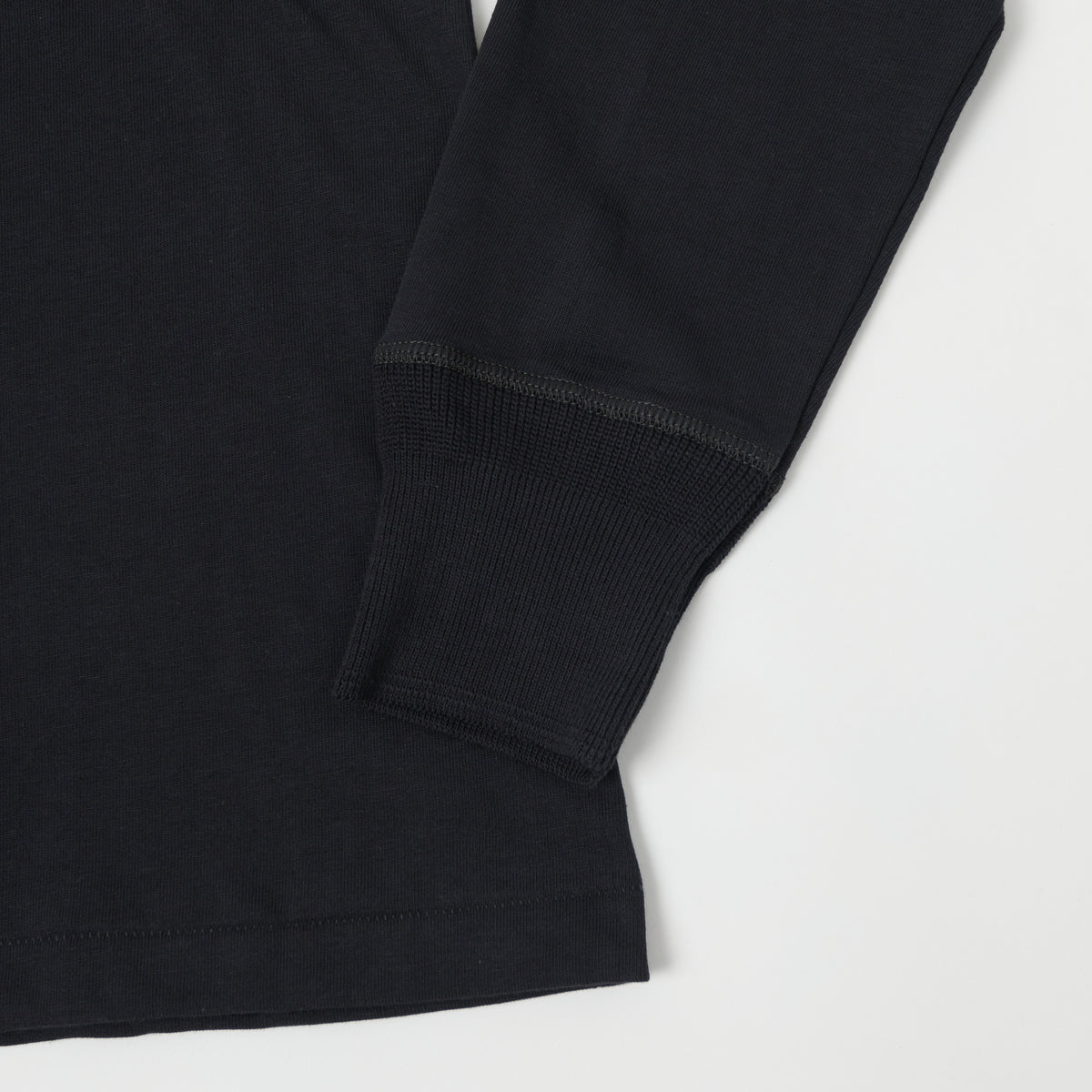 Merz b. Schwanen 'The Originals' 206 Long Sleeve Henley - Charcoal