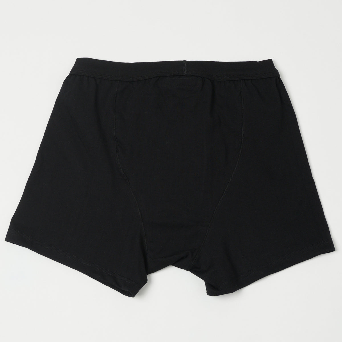 Merz b. Schwanen 'The Originals' 255 Button Fly Boxer Brief - Deep Black