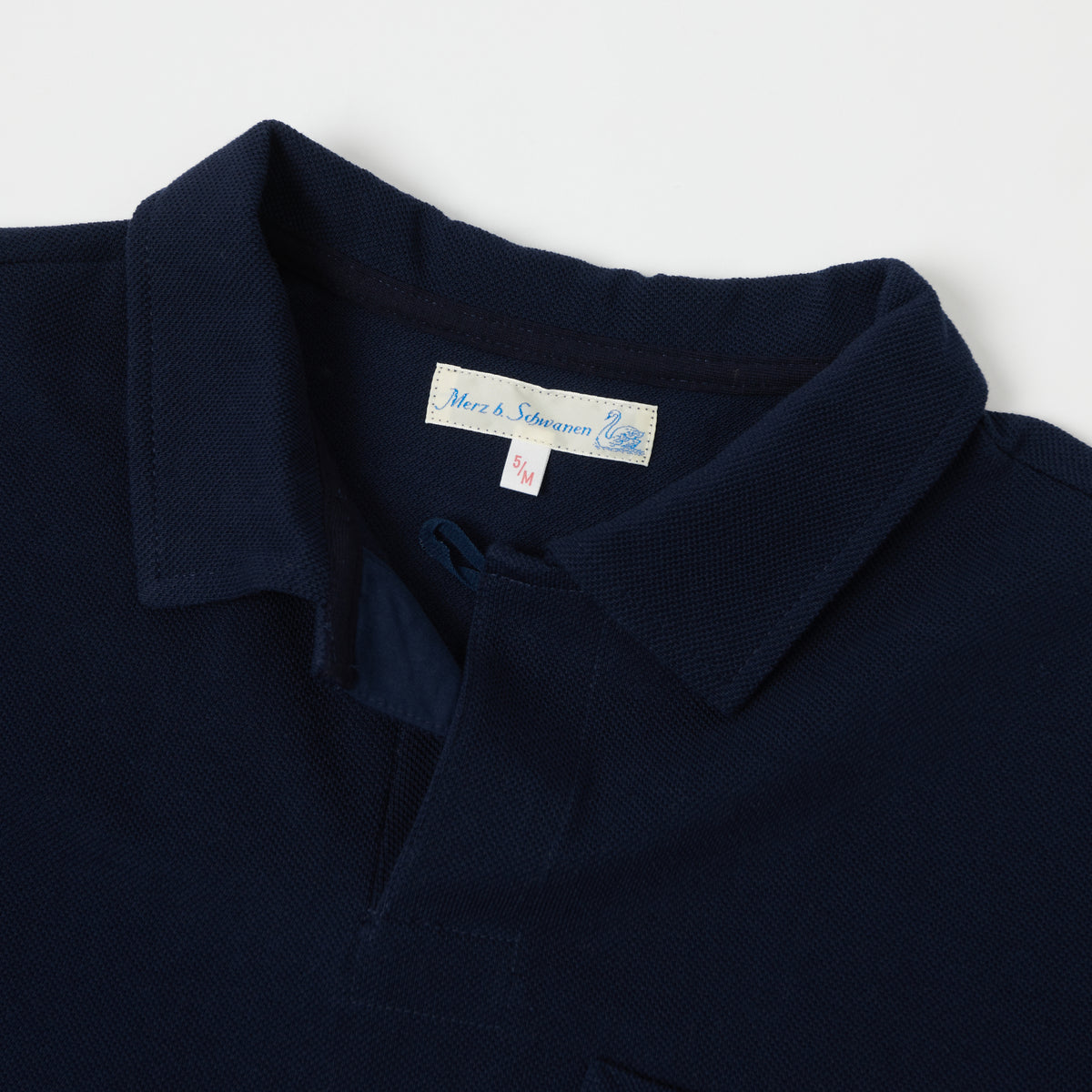 Merz b. Schwanen 'The Originals' 2PKPL Pocket Polo Shirt - Ink Blue