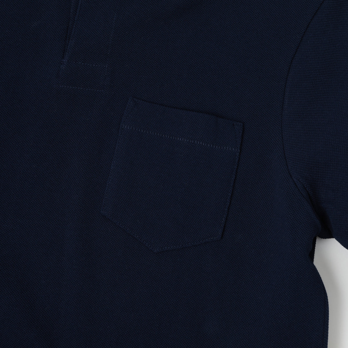 Merz b. Schwanen 'The Originals' 2PKPL Pocket Polo Shirt - Ink Blue