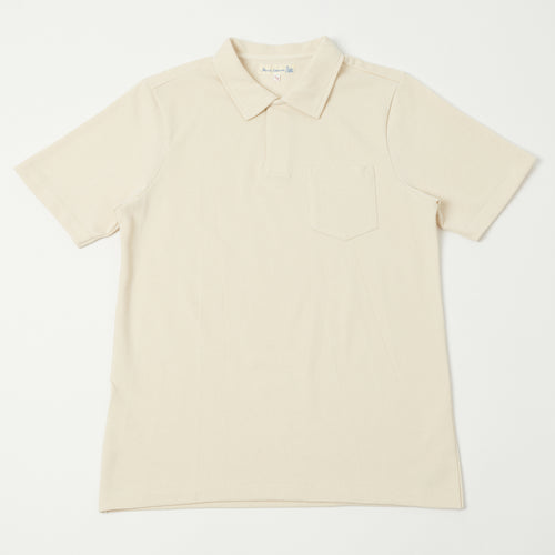 Merz b. Schwanen 'The Originals' 2PKPL Pocket Polo Shirt - Nature