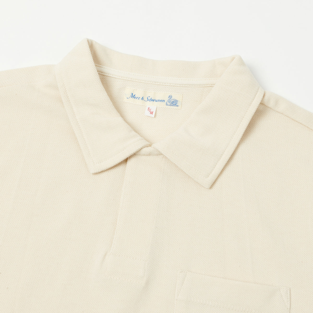 Merz b. Schwanen 'The Originals' 2PKPL Pocket Polo Shirt - Nature