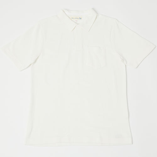 Merz b. Schwanen 'The Originals' 2PKPL Pocket Polo Shirt - White