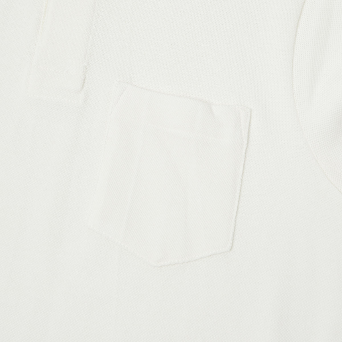 Merz b. Schwanen 'The Originals' 2PKPL Pocket Polo Shirt - White