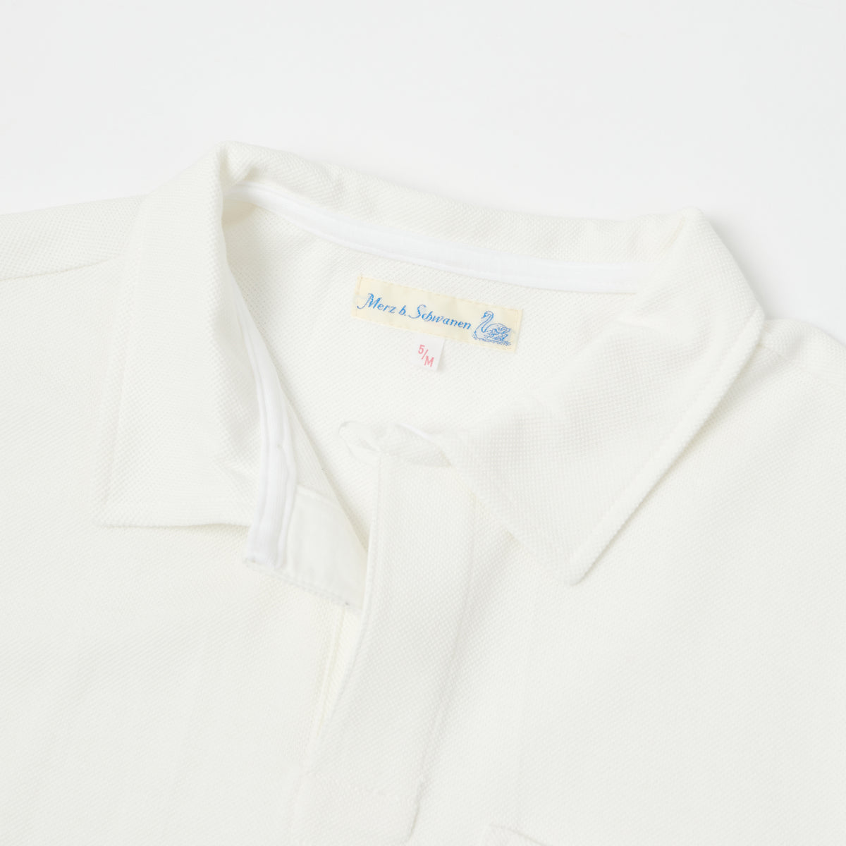 Merz b. Schwanen 'The Originals' 2PKPL Pocket Polo Shirt - White