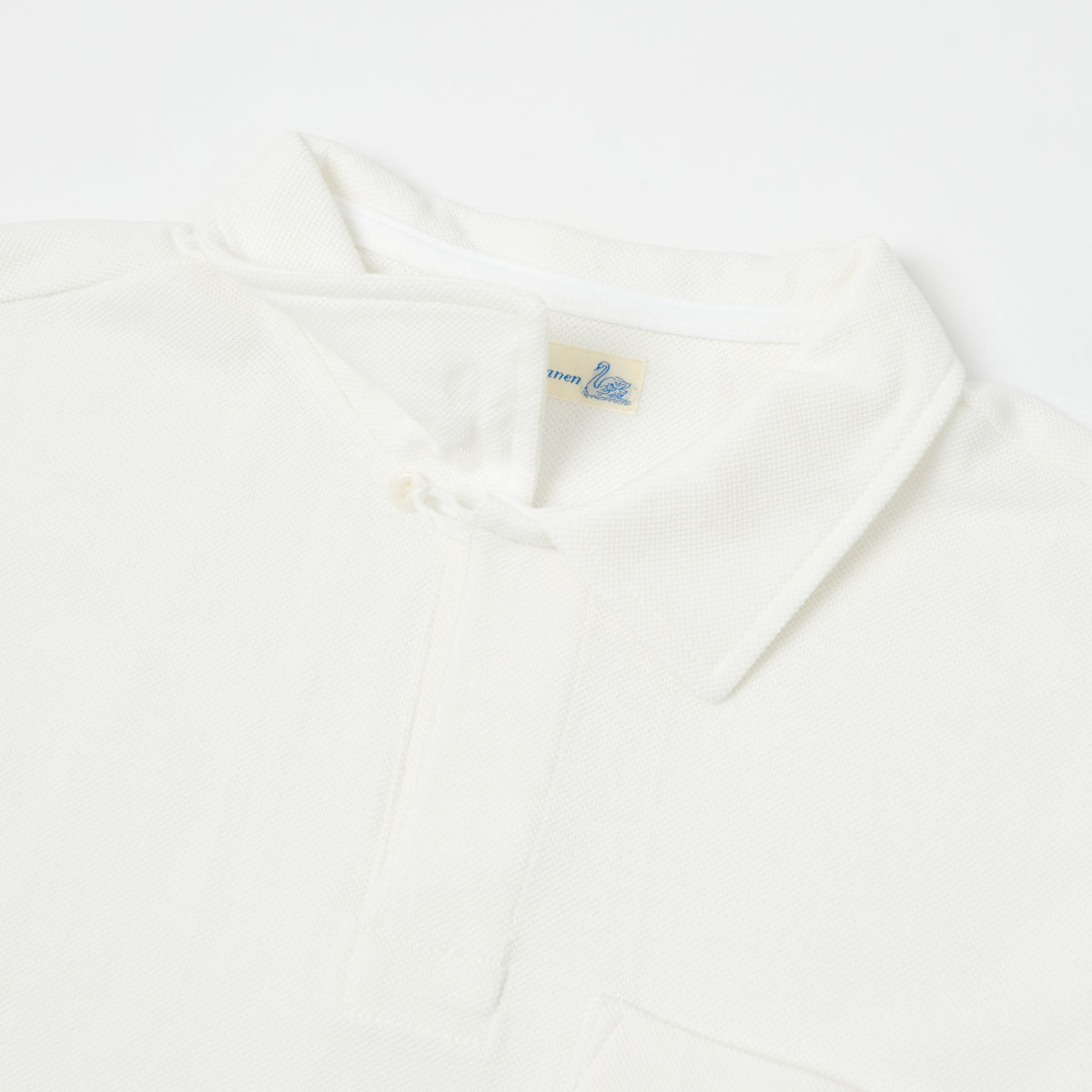 Merz b. Schwanen 'The Originals' 2PKPL Pocket Polo Shirt - White