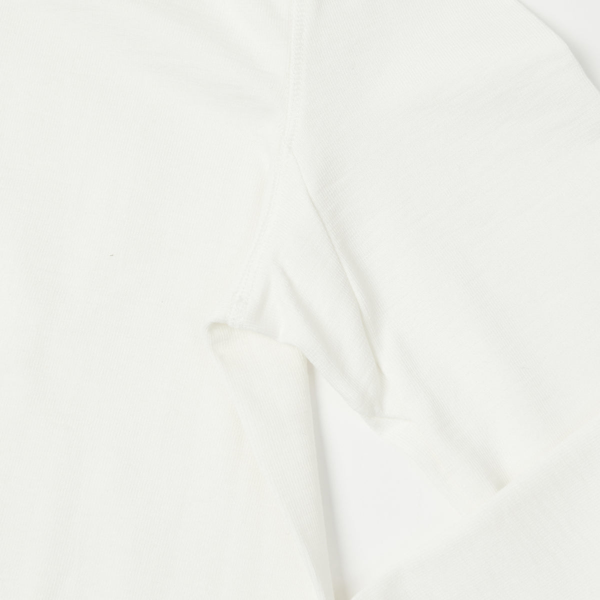 Merz b. Schwanen 'The Originals' 2S04 Heavyweight Long Sleeve Henley - Nature