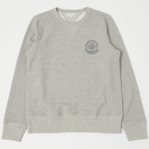 Merz b. Schwanen 'The Originals' 344 Eskimo Print Sweatshirt - Grey Melange