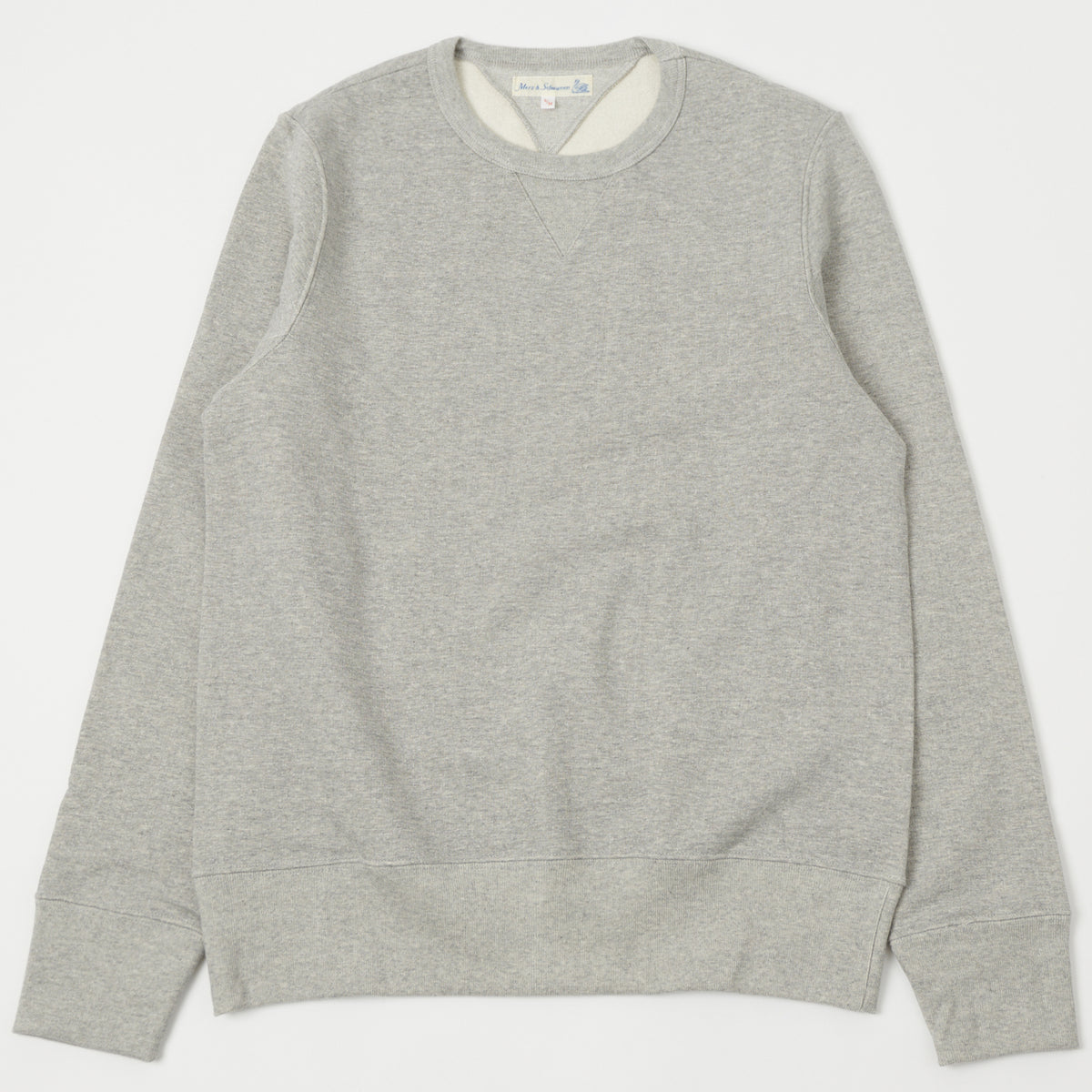 Merz b. Schwanen 'The Originals' 346 Classic Sweatshirt - Grey Melange